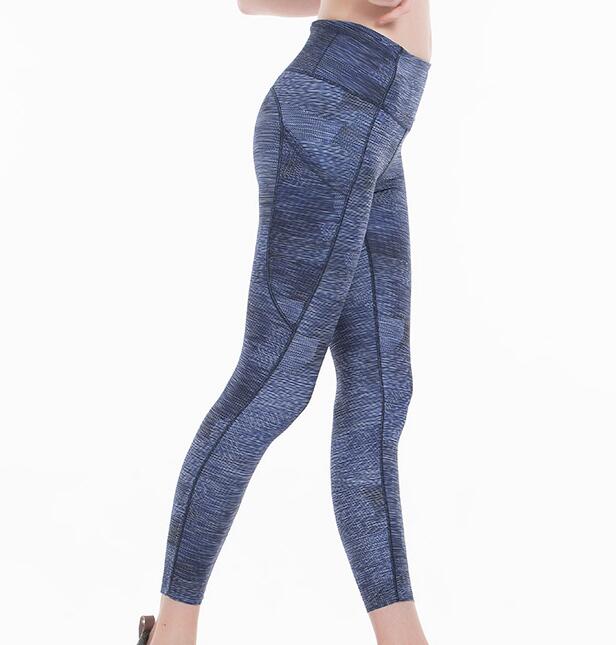 Women Pocket High Waist Sports Tight Leggings