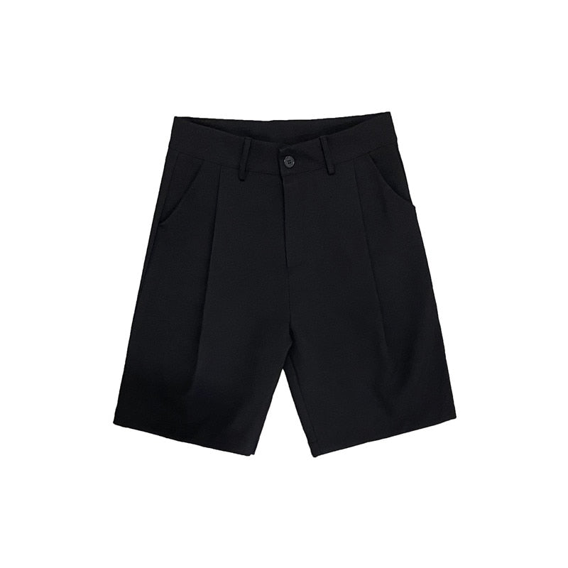 Summer Men's Straight Fit Knee-Length Short