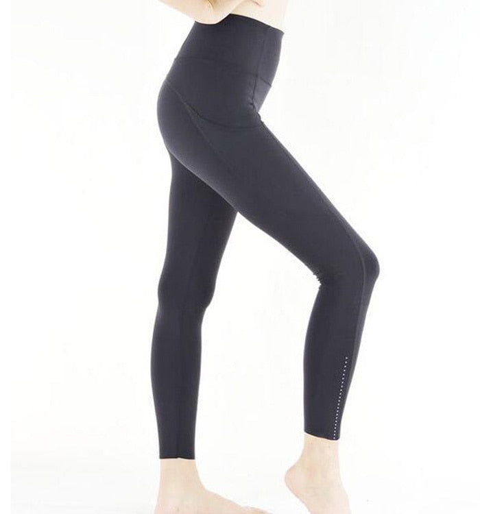 Women Pocket High Waist Sports Tight Leggings