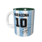 New Maradona Jersey Ceramic Mugs