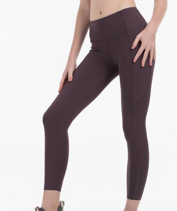 Women Pocket High Waist Sports Tight Leggings