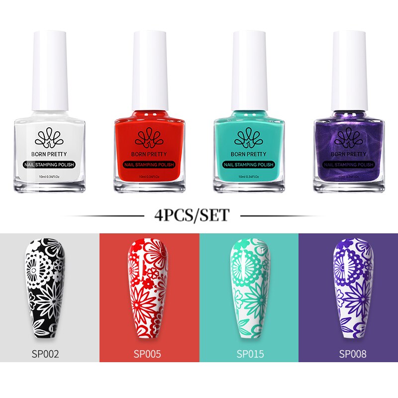 10ml Stamping Nail Polish Set