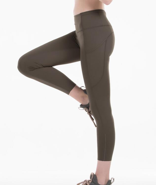 Women Pocket High Waist Sports Tight Leggings
