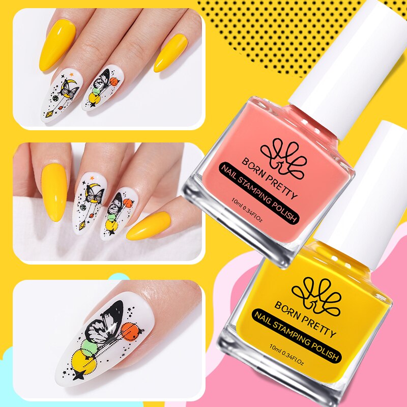 10ml Stamping Nail Polish Set