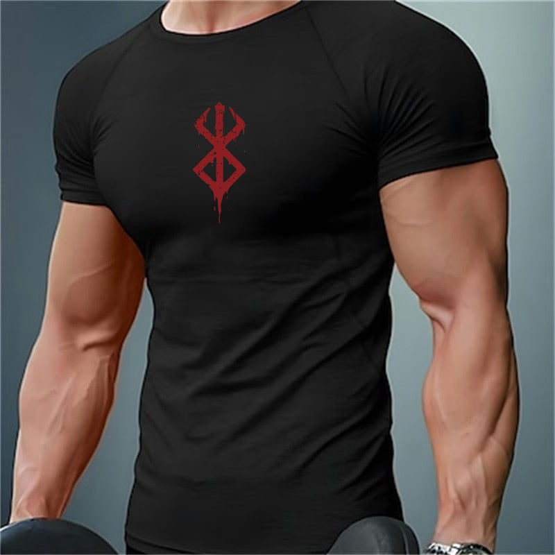 Anime Berserk Guts Men's Compression Shirt