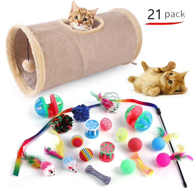New Cat Kitten Play Tunnel