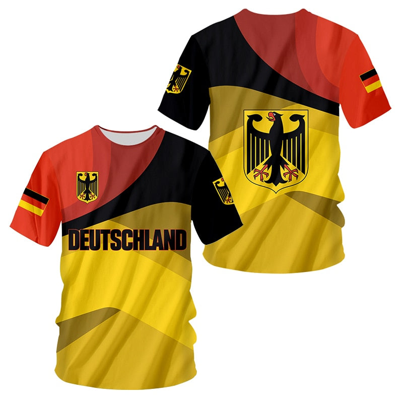 Germany Flag Football Jersey