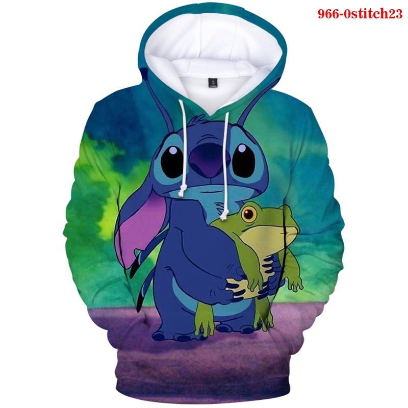Men's Fashion Spring 3D Printed Kids Hoodie