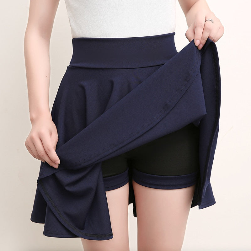 Women's Basic Shorts Skirt
