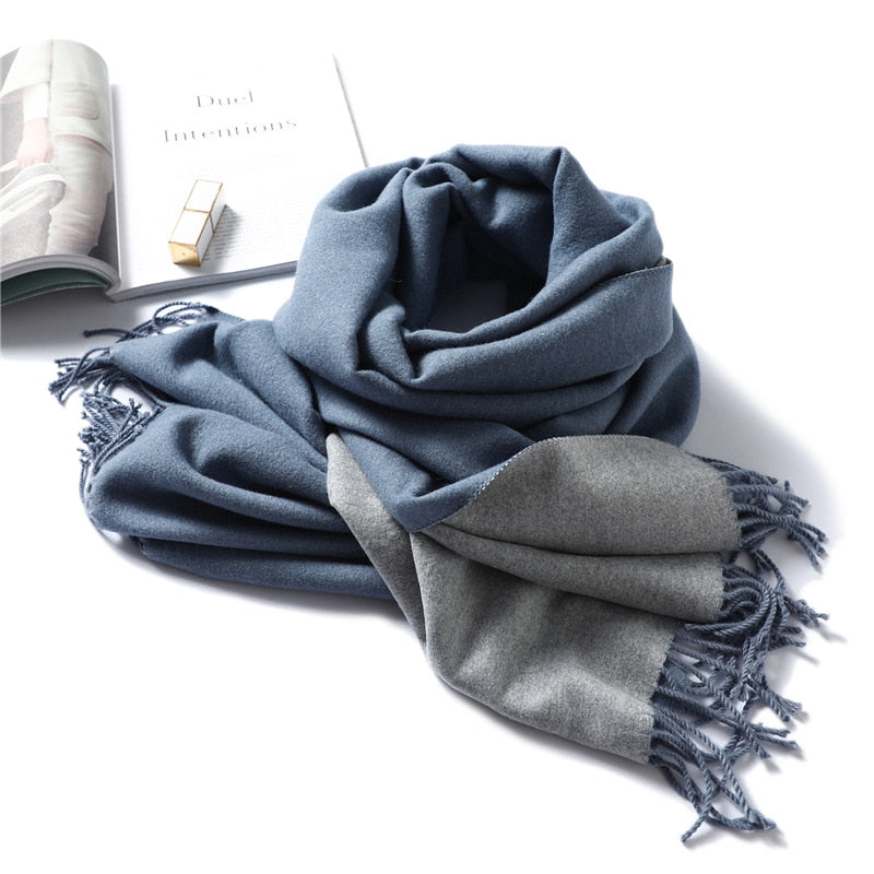 Kreyol Women Thick Warm Scarf