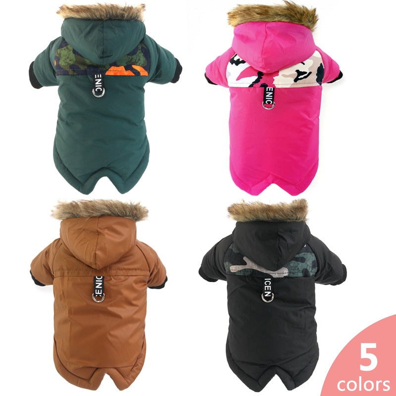 Winter Pet Dog Outfit Coat