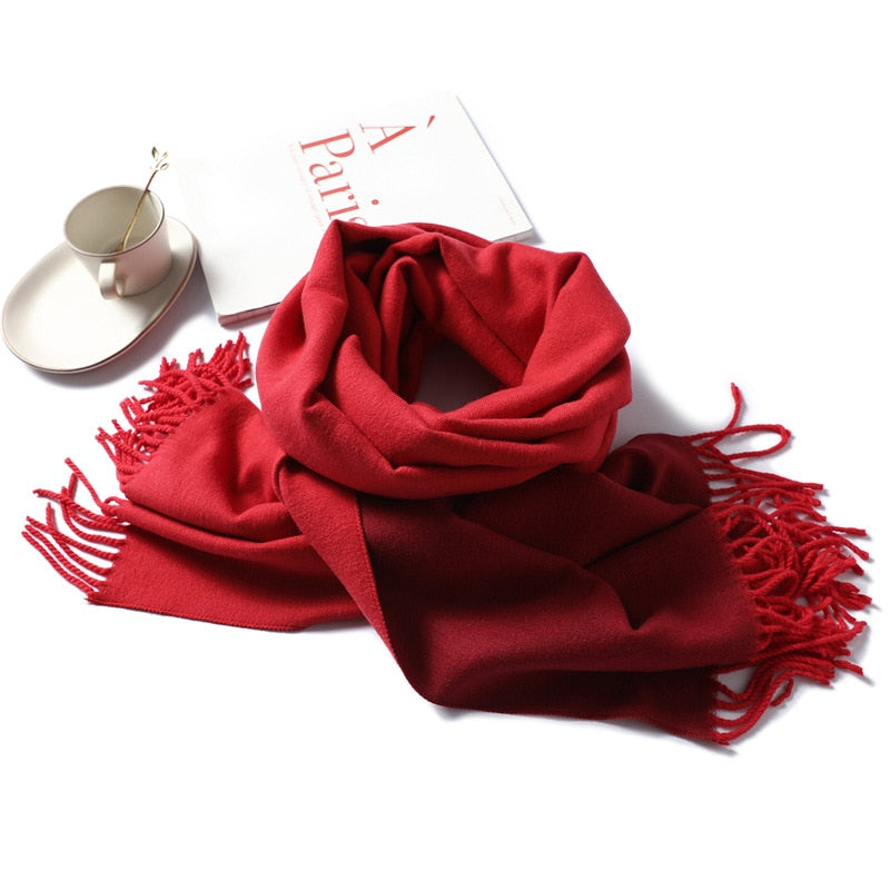 Kreyol Women Thick Warm Scarf