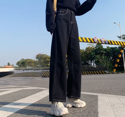 Women All-match Korean Style Mopping Trousers