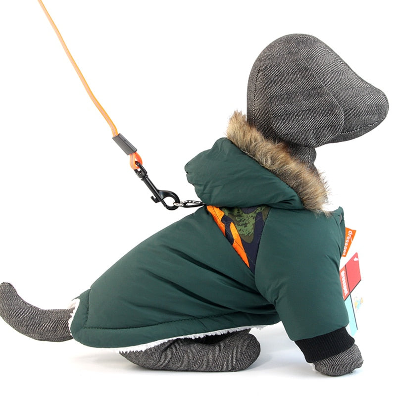 Winter Pet Dog Outfit Coat