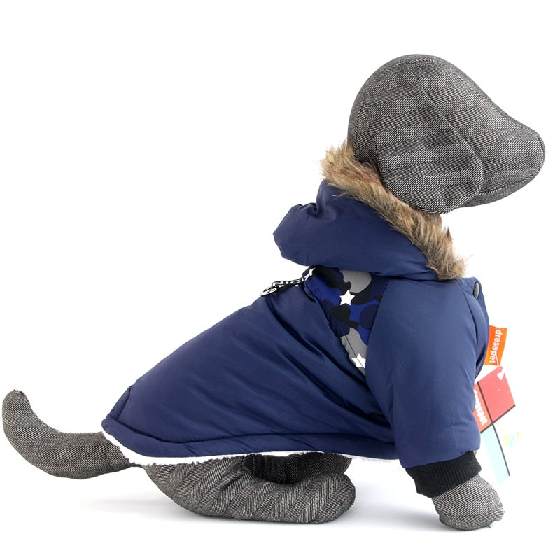 Winter Pet Dog Outfit Coat