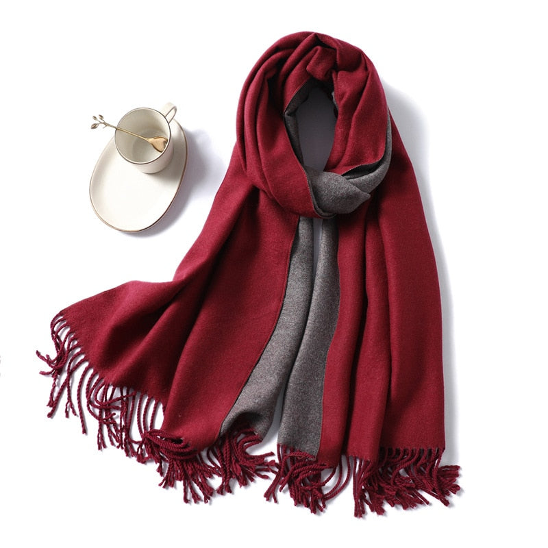 Kreyol Women Thick Warm Scarf