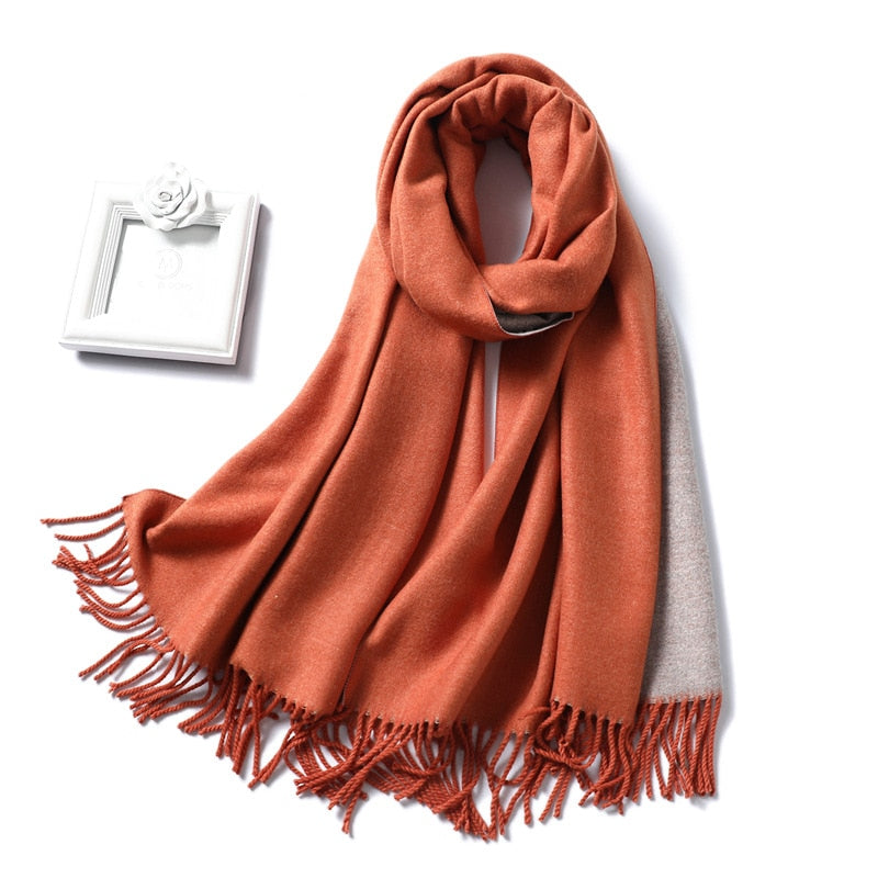 Kreyol Women Thick Warm Scarf