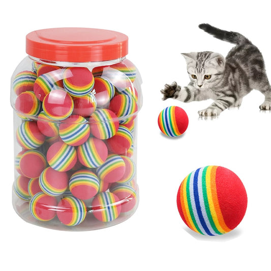 New Rainbow EVA Cat Toys