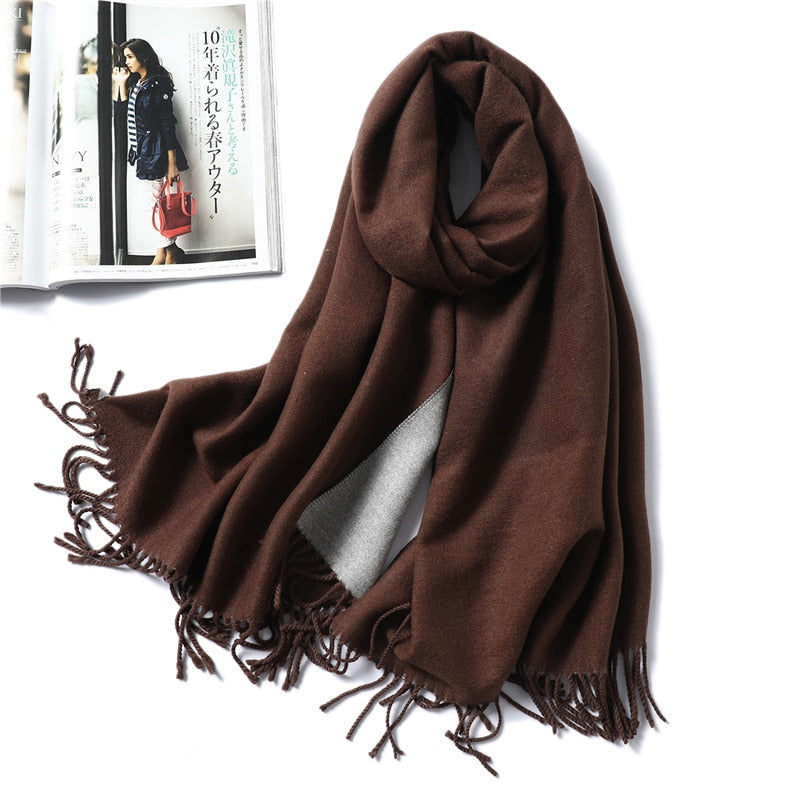 Kreyol Women Thick Warm Scarf