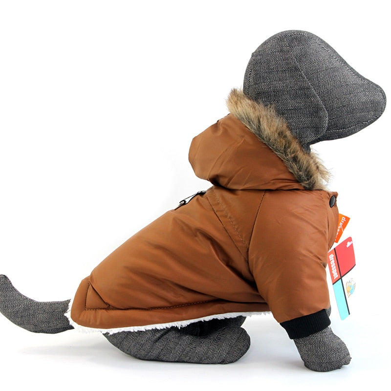 Winter Pet Dog Outfit Coat
