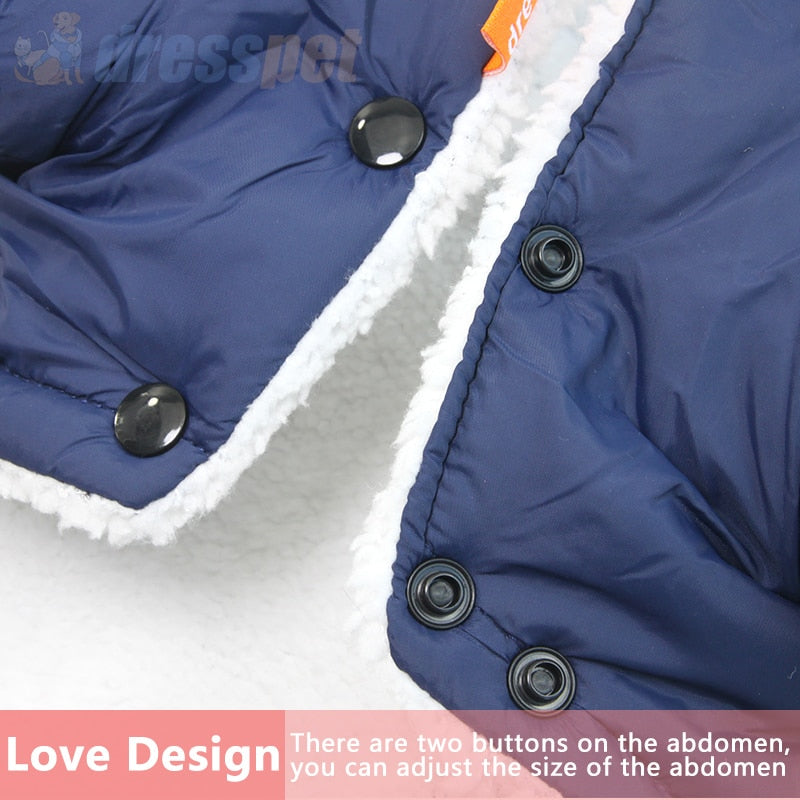 Winter Pet Dog Outfit Coat