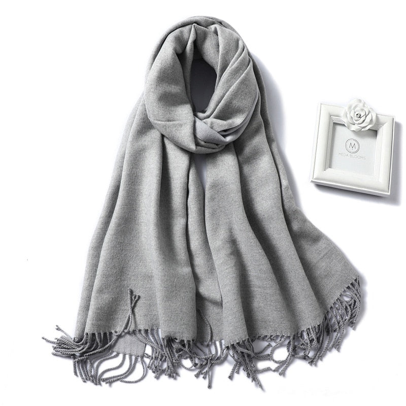 Kreyol Women Thick Warm Scarf