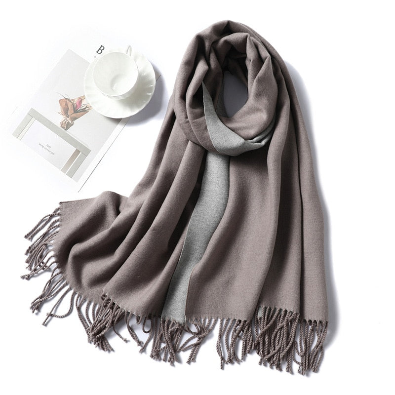 Kreyol Women Thick Warm Scarf