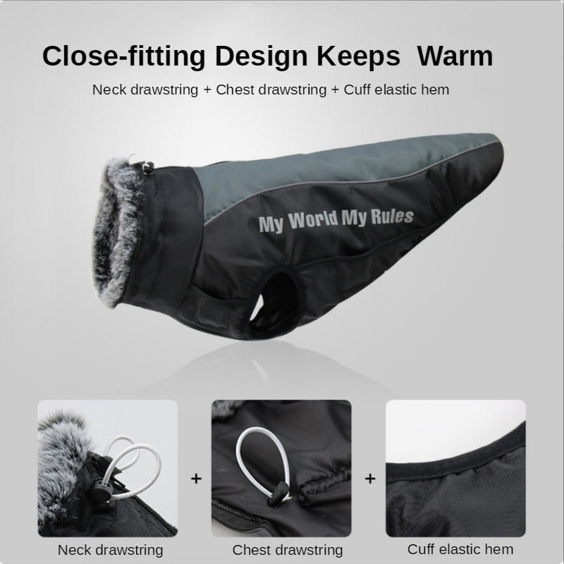 Dogs Waterproof Vest Jacket