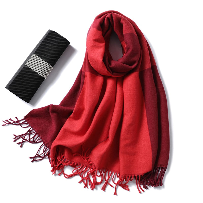 Kreyol Women Thick Warm Scarf