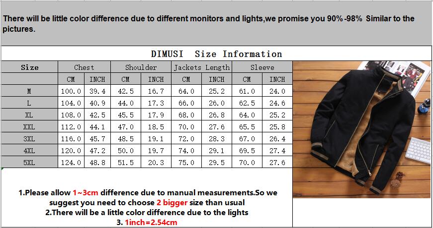Male Outwear Fleece Thick Warm Windbreaker Jacket