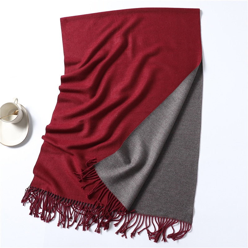 Kreyol Women Thick Warm Scarf