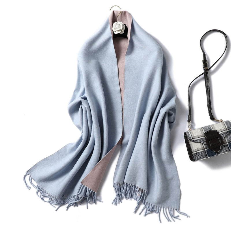 Kreyol Women Thick Warm Scarf