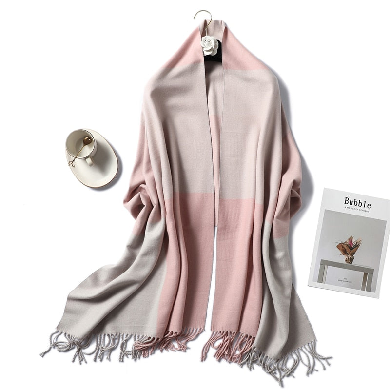 Kreyol Women Thick Warm Scarf