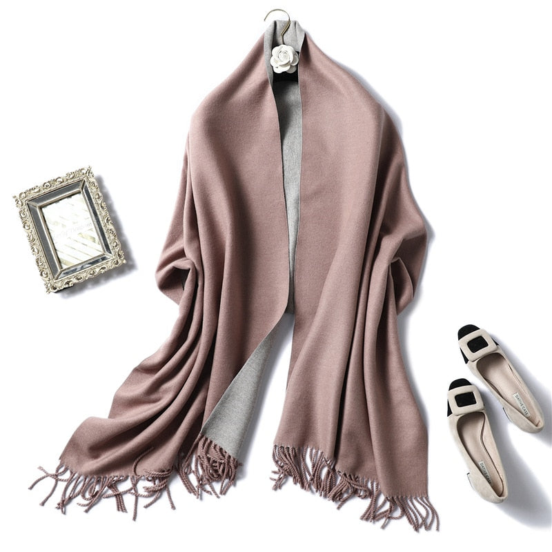 Kreyol Women Thick Warm Scarf