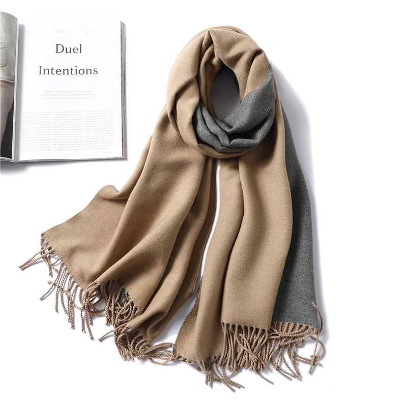 Kreyol Women Thick Warm Scarf