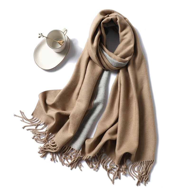 Kreyol Women Thick Warm Scarf