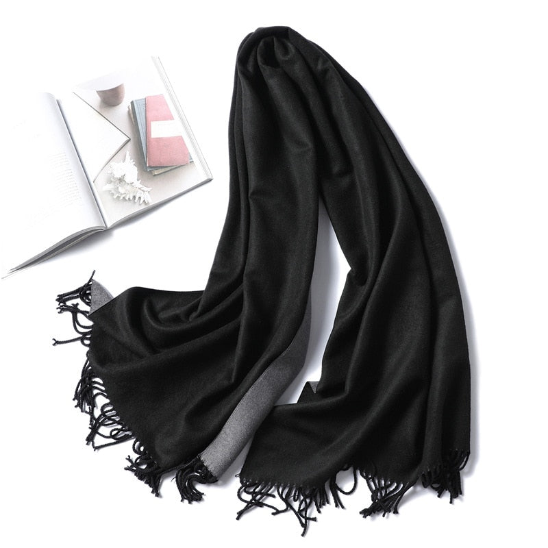 Kreyol Women Thick Warm Scarf
