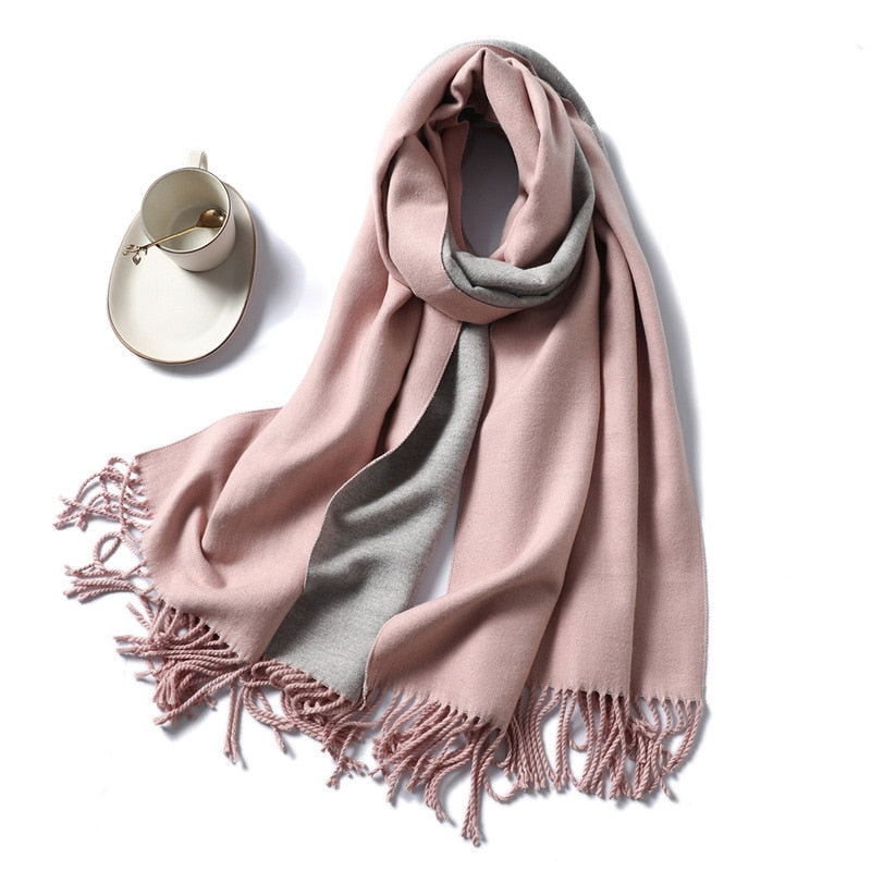 Kreyol Women Thick Warm Scarf