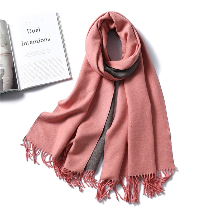 Kreyol Women Thick Warm Scarf