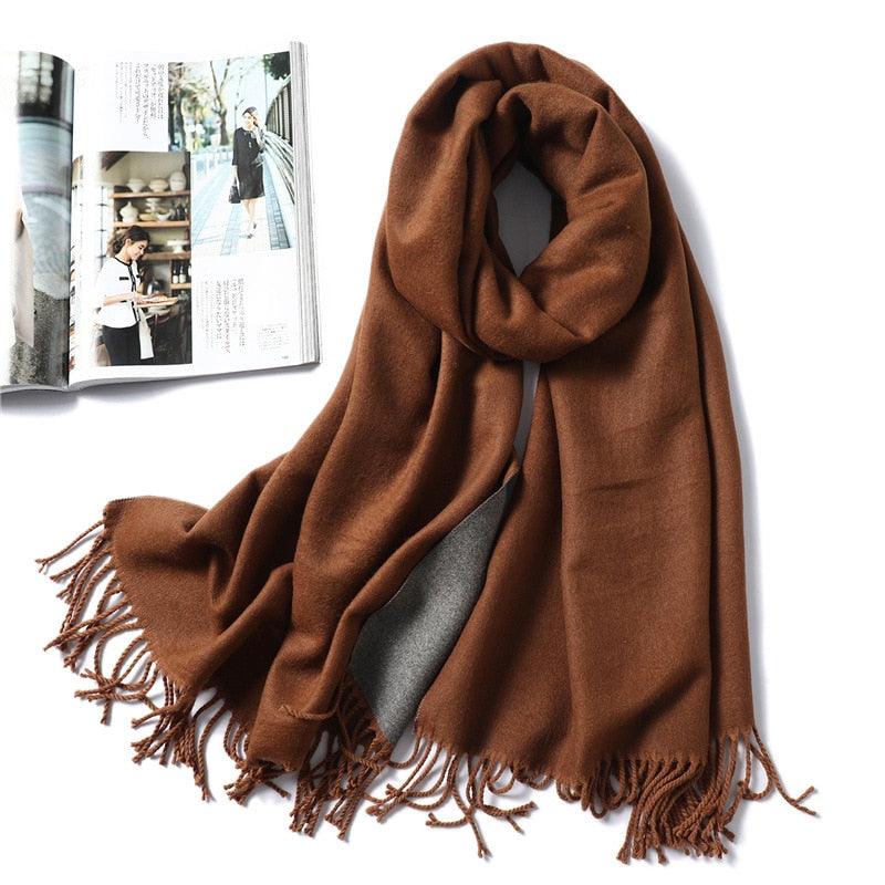 Kreyol Women Thick Warm Scarf