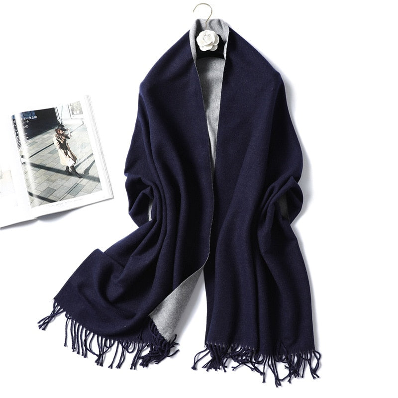 Kreyol Women Thick Warm Scarf