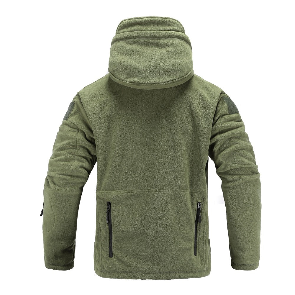 Military Uniform Soft Shell Casual Hooded Jacket