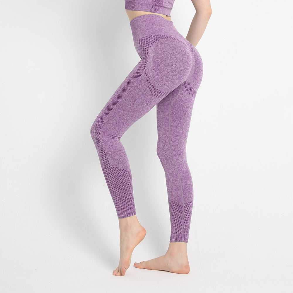 KREYOL WOMEN’S HIGH WAIST BLACK YOGA PANTS