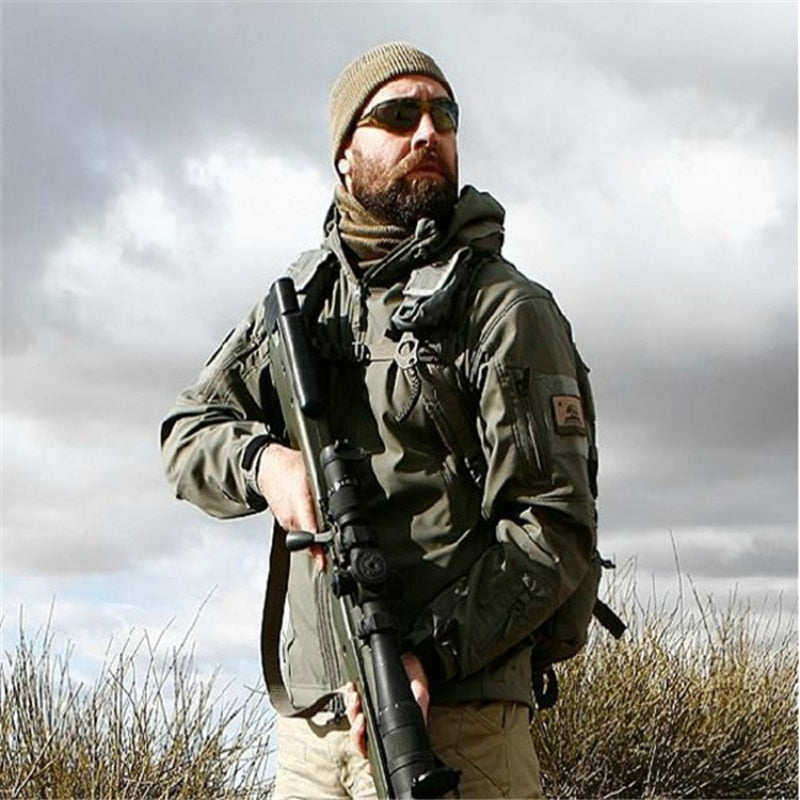 Men Winter Big Size Men Camouflage Jacket