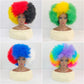 New  Curly Football Fans Wig Fluffy hairs