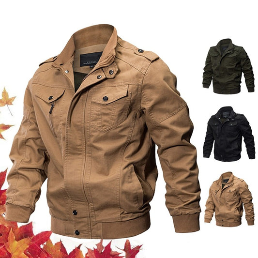Autumn Casual Multi-pocket Pilot Jackets