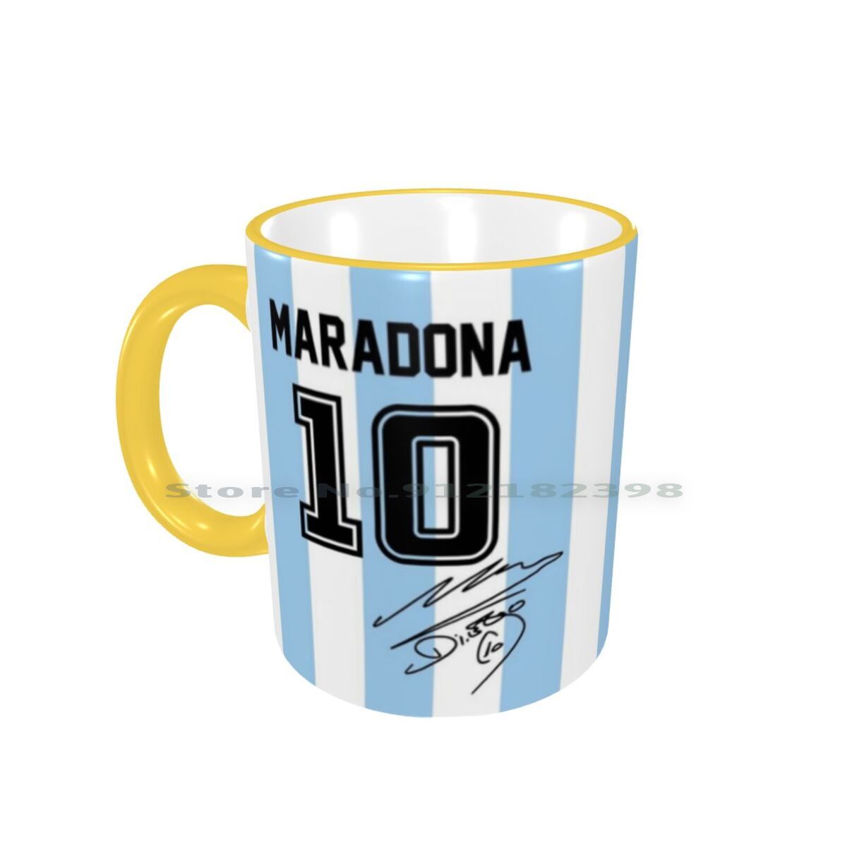 New Maradona Jersey Ceramic Mugs
