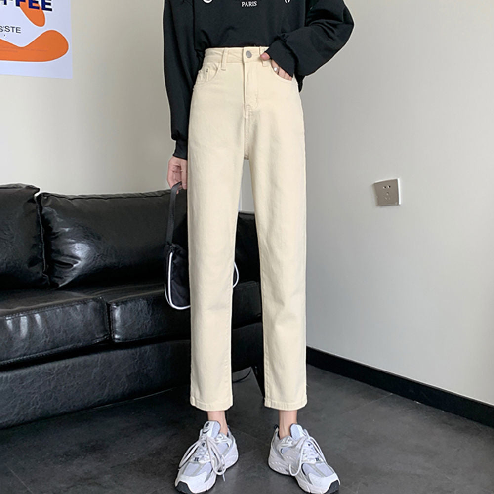 Women All-match Korean Style Mopping Trousers