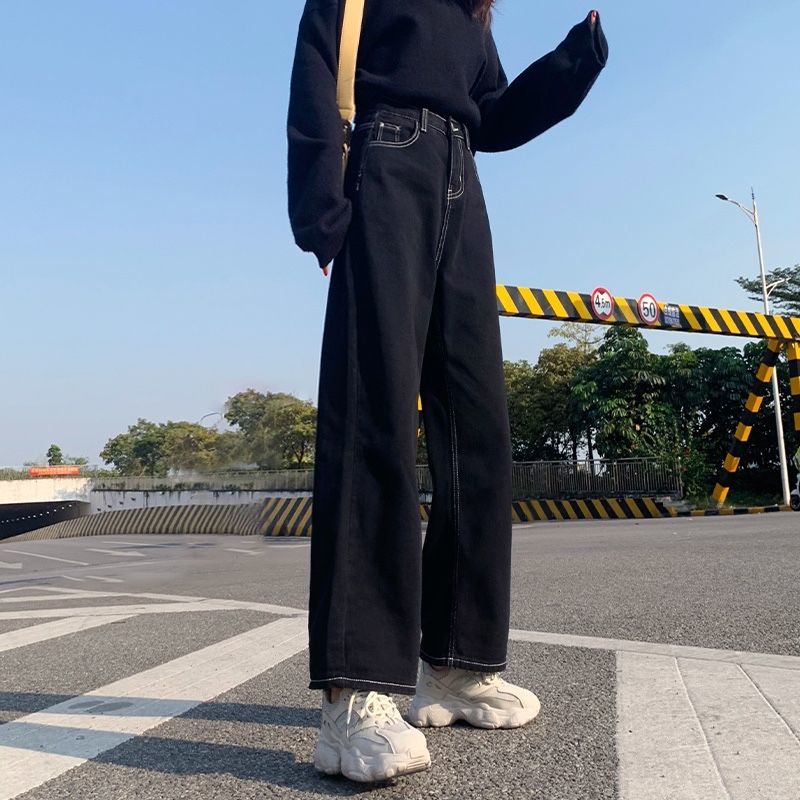 Women All-match Korean Style Mopping Trousers