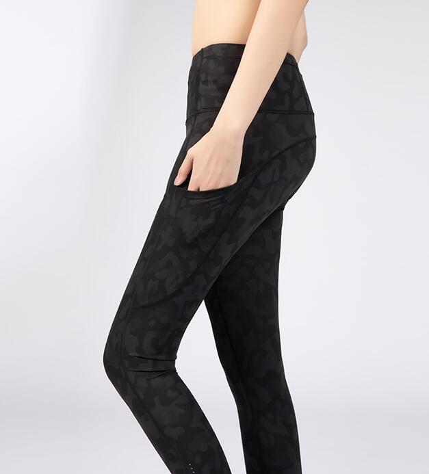 Women Pocket High Waist Sports Tight Leggings